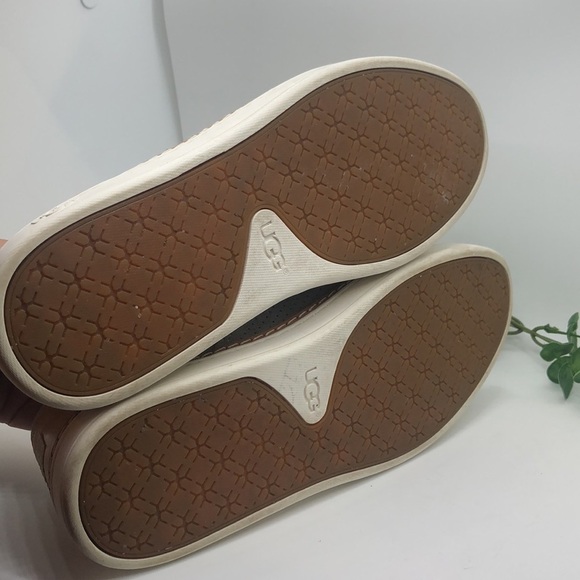 Ugg Abies Perforated Slip On Sneaker Dusk Suede-size 8.5